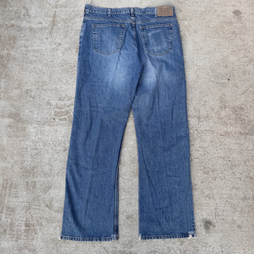 Vintage Abercrombie & Fitch Original Boot Cut Jeans Made in USA Blue 38x32 Mens
